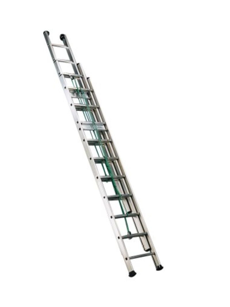 Échelle Coulissante à Corde 3 Plans Aluminium