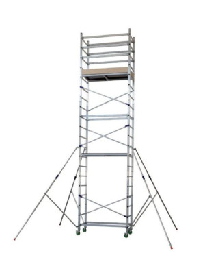 Échafaudage roulant MDS 75 x 190 x 10,2 m hauteur travail - Ladder-Steiger