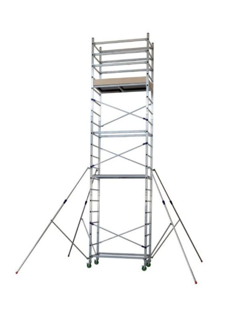 Échafaudage Roulant Aluminium Alto - Hauteur de plateau 4,9m