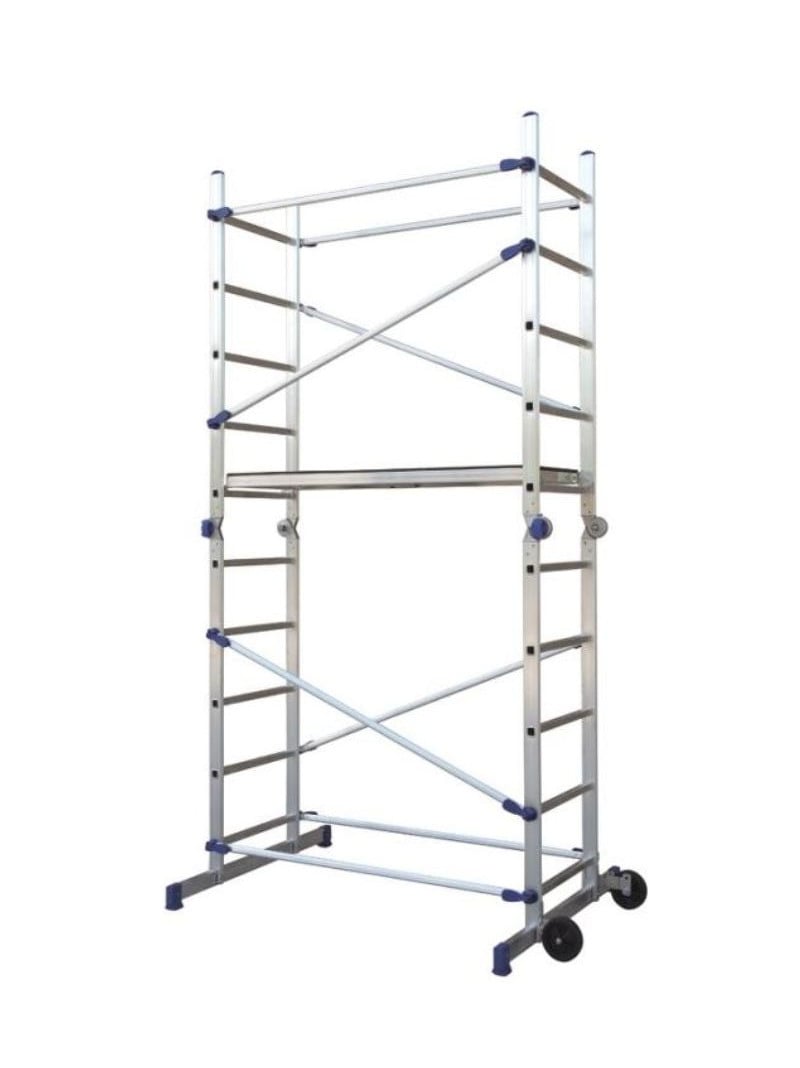 Échafaudage Roulant Aluminium Pinna sur fond blanc