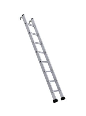 Échelle de meunier aluminium Confort sur fond blanc