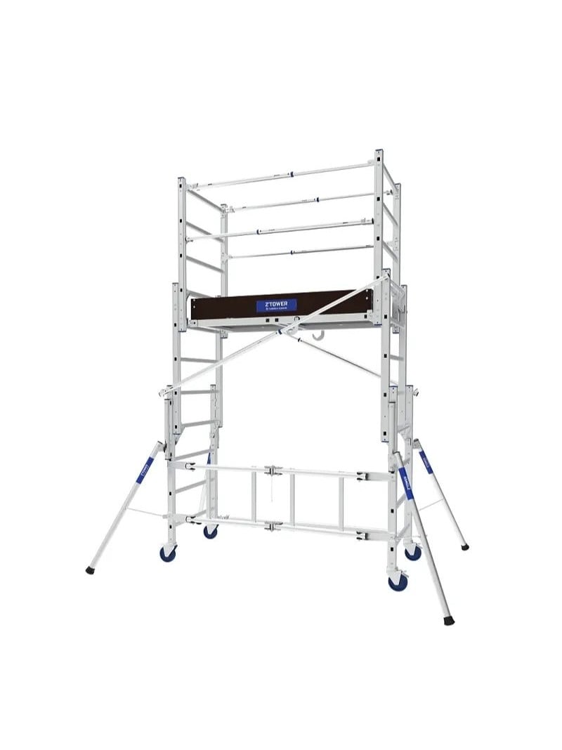 Échafaudage Roulant Aluminium Télescopique Z'Tower