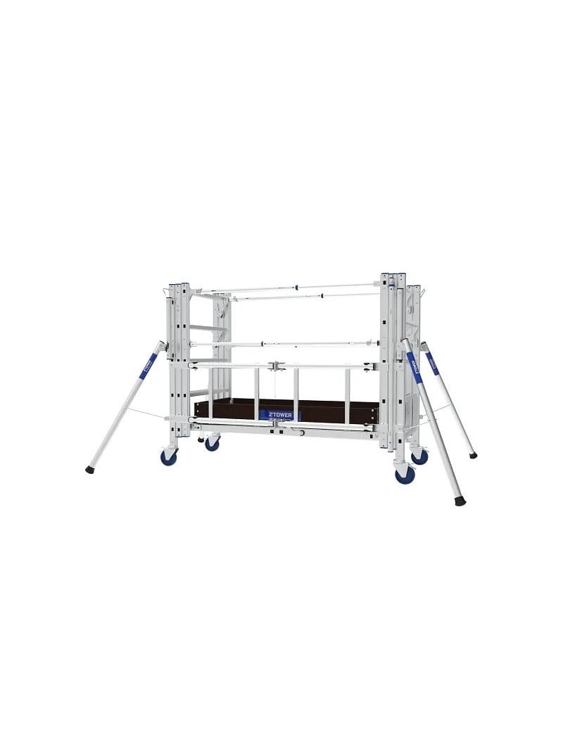 Échafaudage Roulant Aluminium Télescopique Z'Tower - version chariot