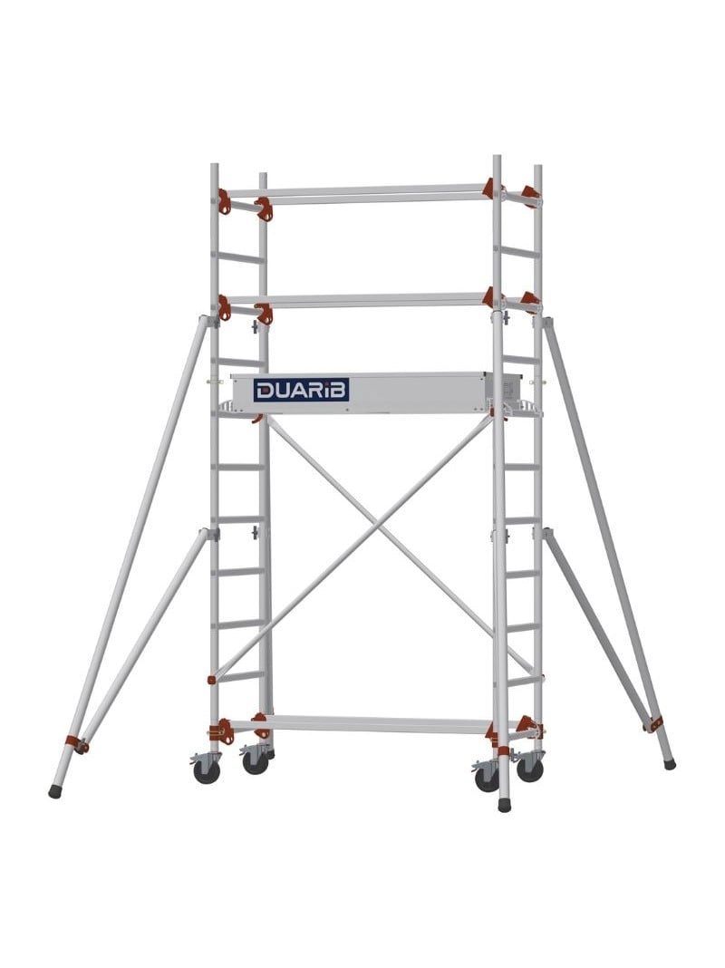 Échafaudage roulant aluminium Altitude Standard – Hauteur 1,80 m – Longueur 1,50 m