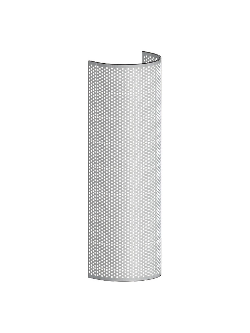 Tôle Aluminium Cintrée Anti Intrusion Perforée