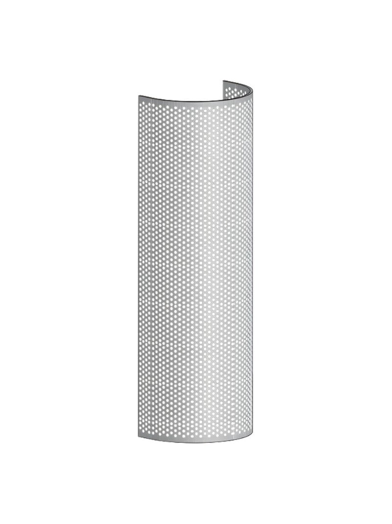 Tôle Aluminium Cintrée Anti Intrusion Perforée