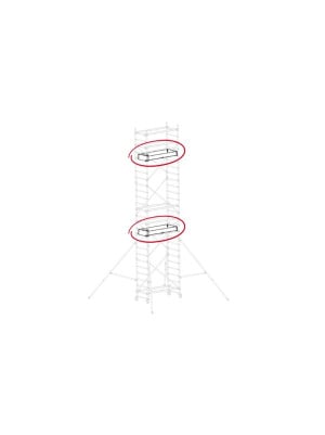 RUNNER - Lot de 4 Plinthes