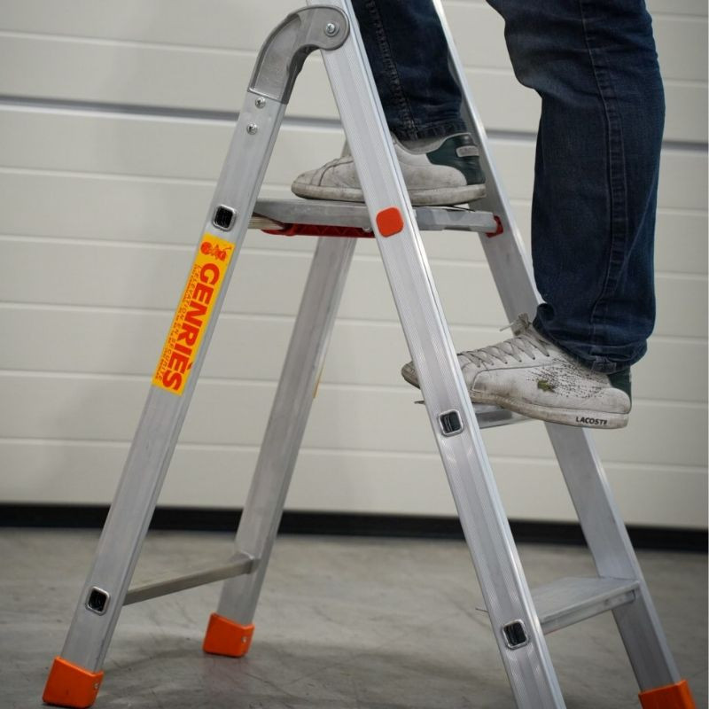 Escabeaux : Hauteur plateforme 1m et -