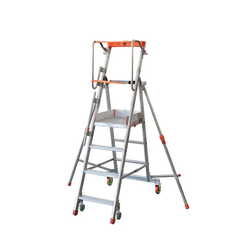 Escabeaux roulants : Hauteur plateforme 1 m et -
