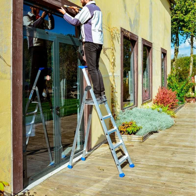 Escabeaux : Utilisation modérée - Hauteur plateforme 1 à 2 m