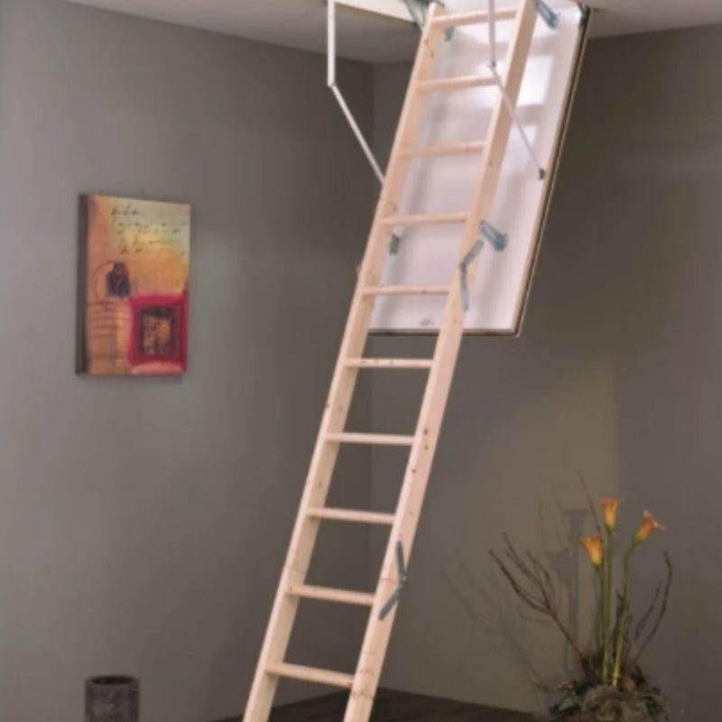 Échelles escamotables en bois