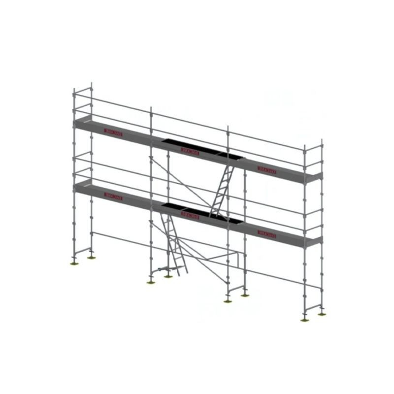 Échafaudage de façade hauteur de plateau 4 m