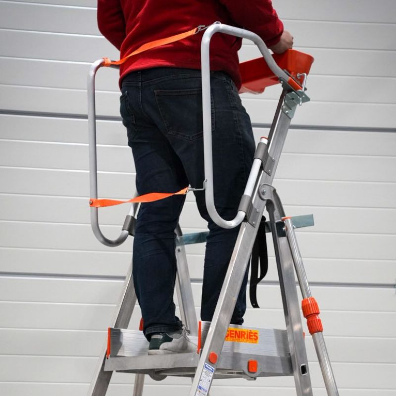 Escabeaux roulants : Utilisation modérée - Hauteur plateforme 3 m et +