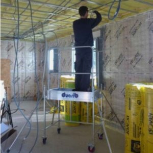 Les échafaudages roulants en acier - Hauteur de travail 9m max