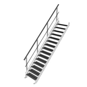 Escaliers en aluminium