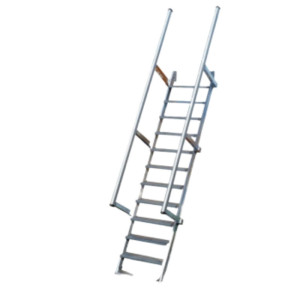 Escaliers aluminium 60°