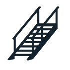 Escaliers et escaliers de meunier